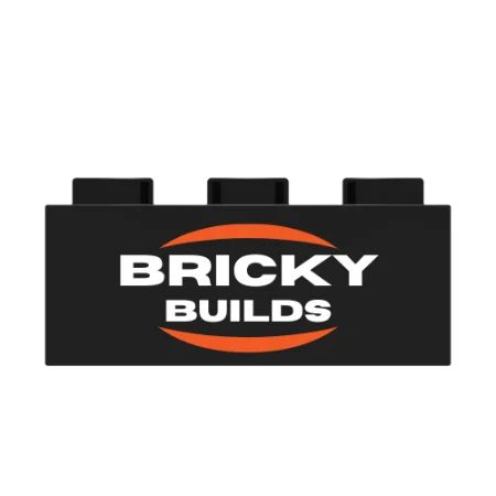 Logo Bricky Builds bouwset verhuur